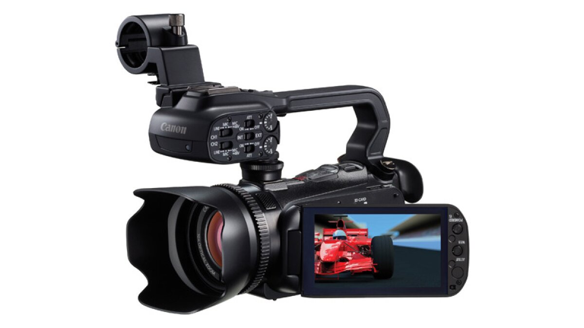Canon announces the tiny XA10 - its smallest ever pro-grade camcorder